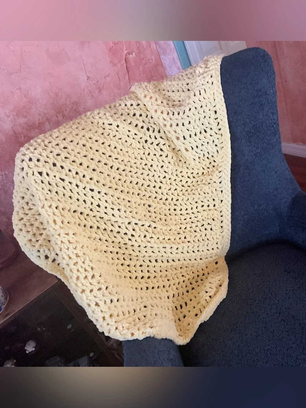 Handmade hand crocheted